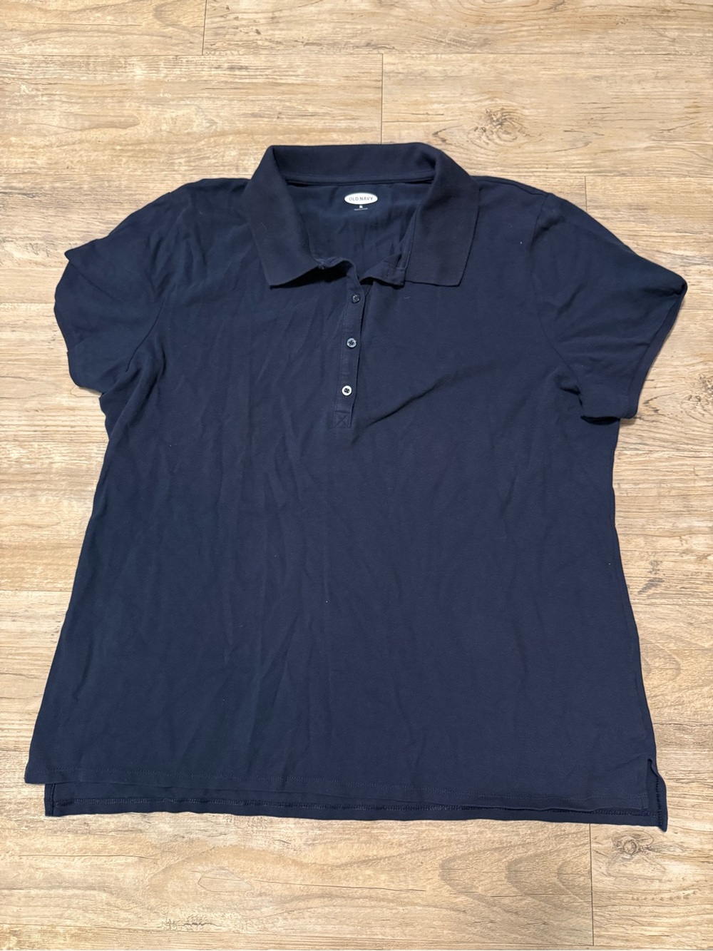 Old Navy Navy Short Sleeve Polo Tee